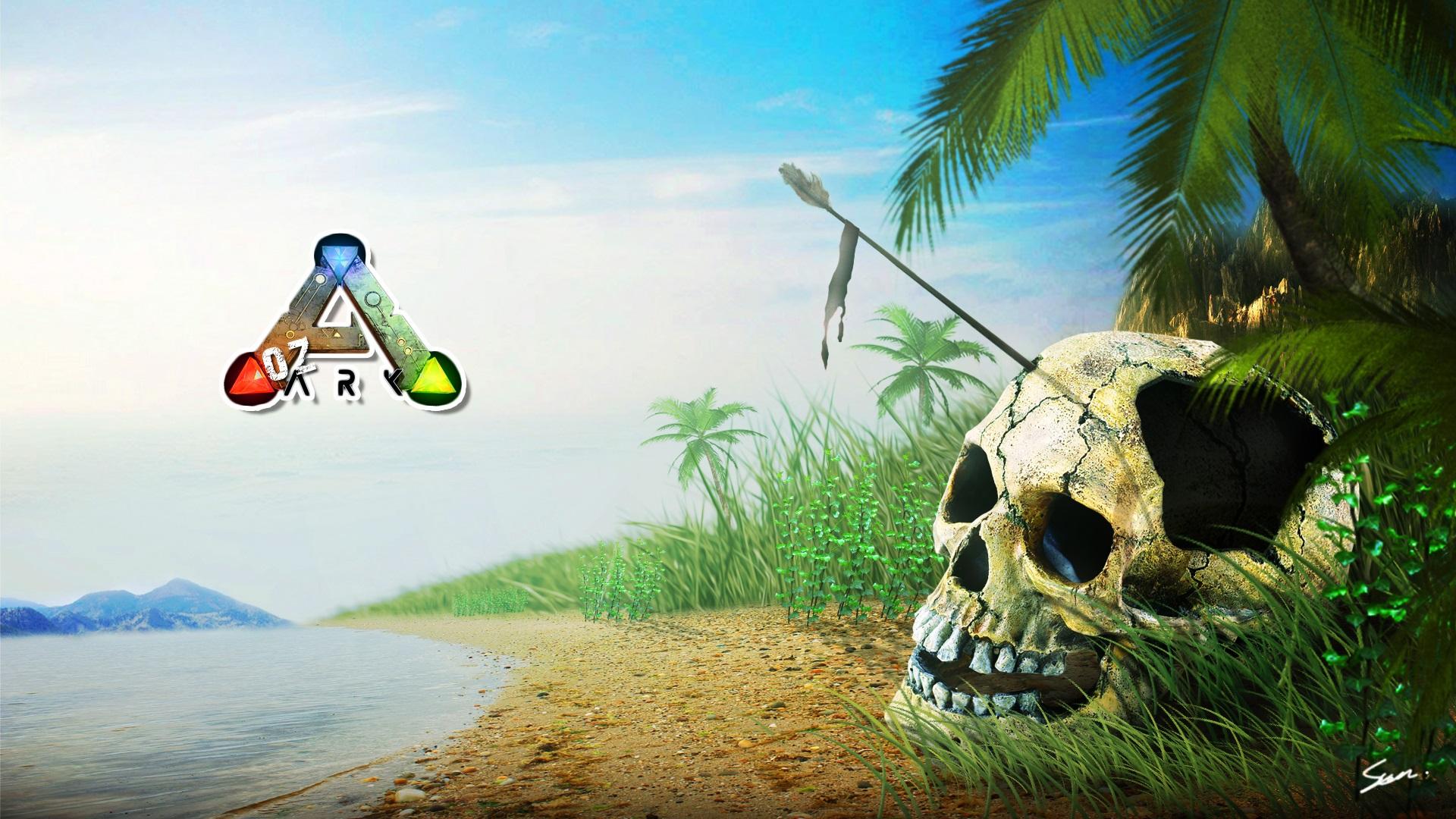 Ark Survival Evolved Wallpaper - Ark Survival Art Hd , HD Wallpaper & Backgrounds