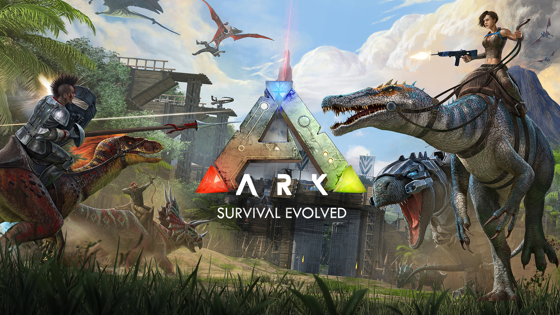 Ark Survival Evolved Switch Review , HD Wallpaper & Backgrounds