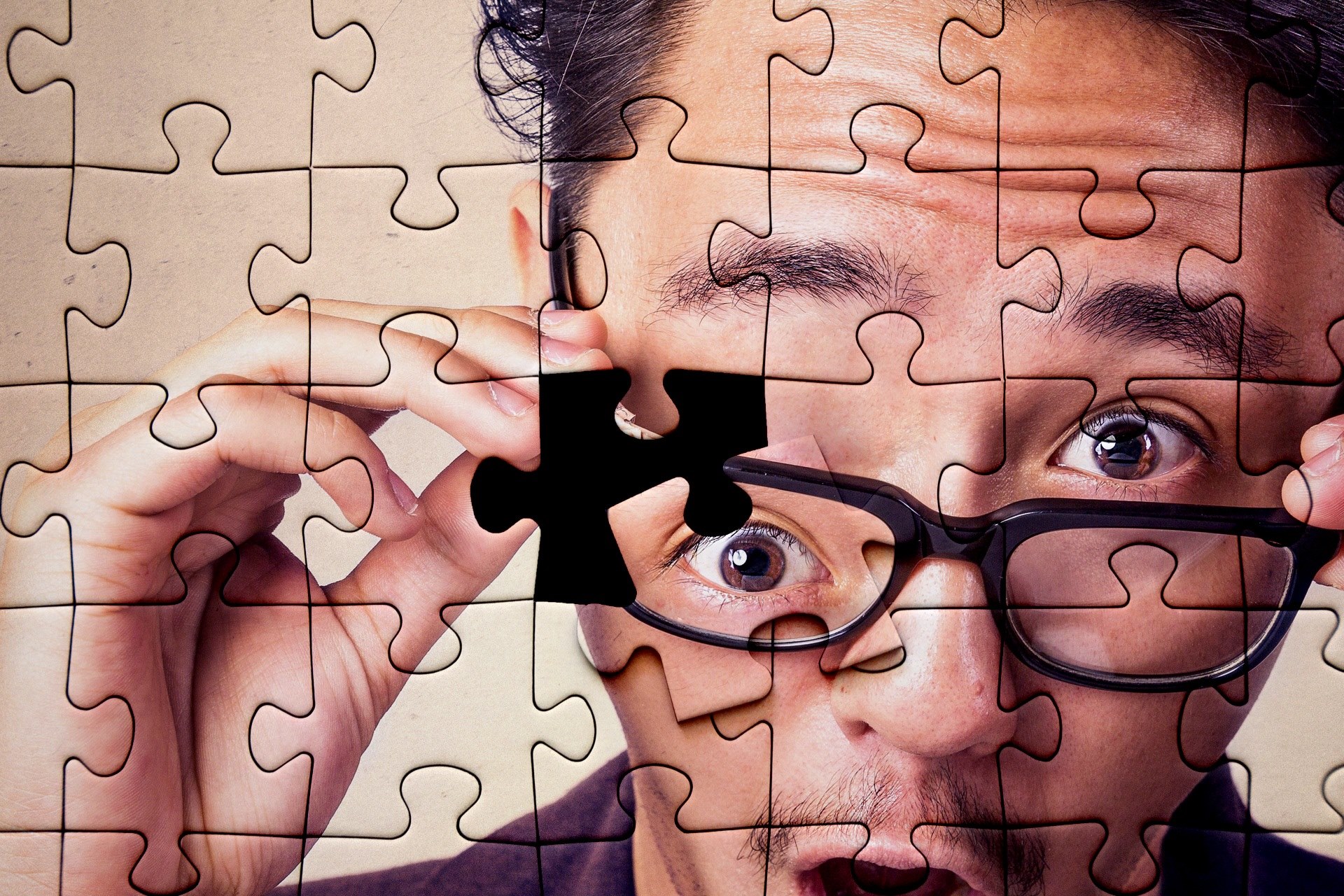 Jigsaw Puzzle Person , HD Wallpaper & Backgrounds