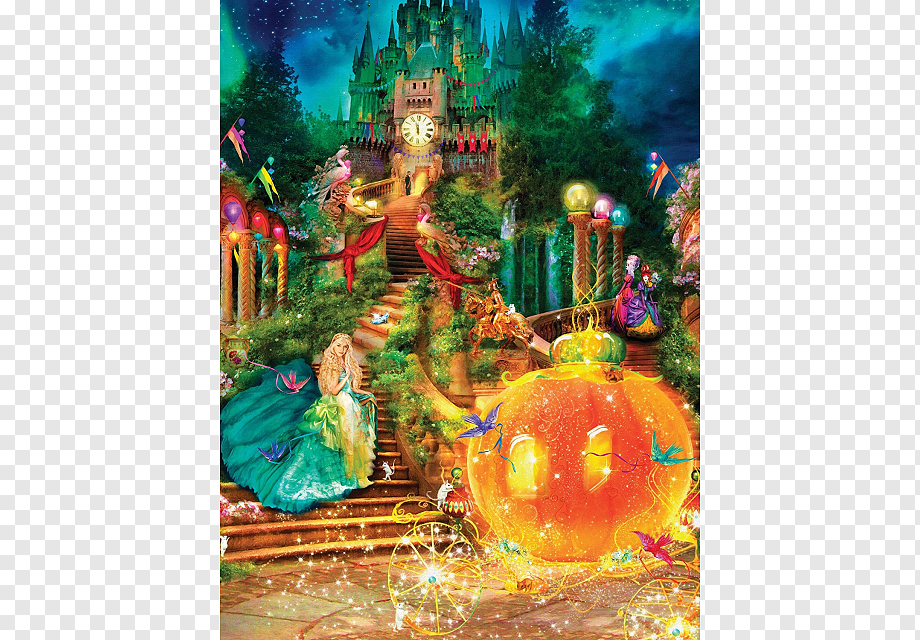 Jigsaw Puzzles Cinderella Amazon - Cinderella Puzzle , HD Wallpaper & Backgrounds