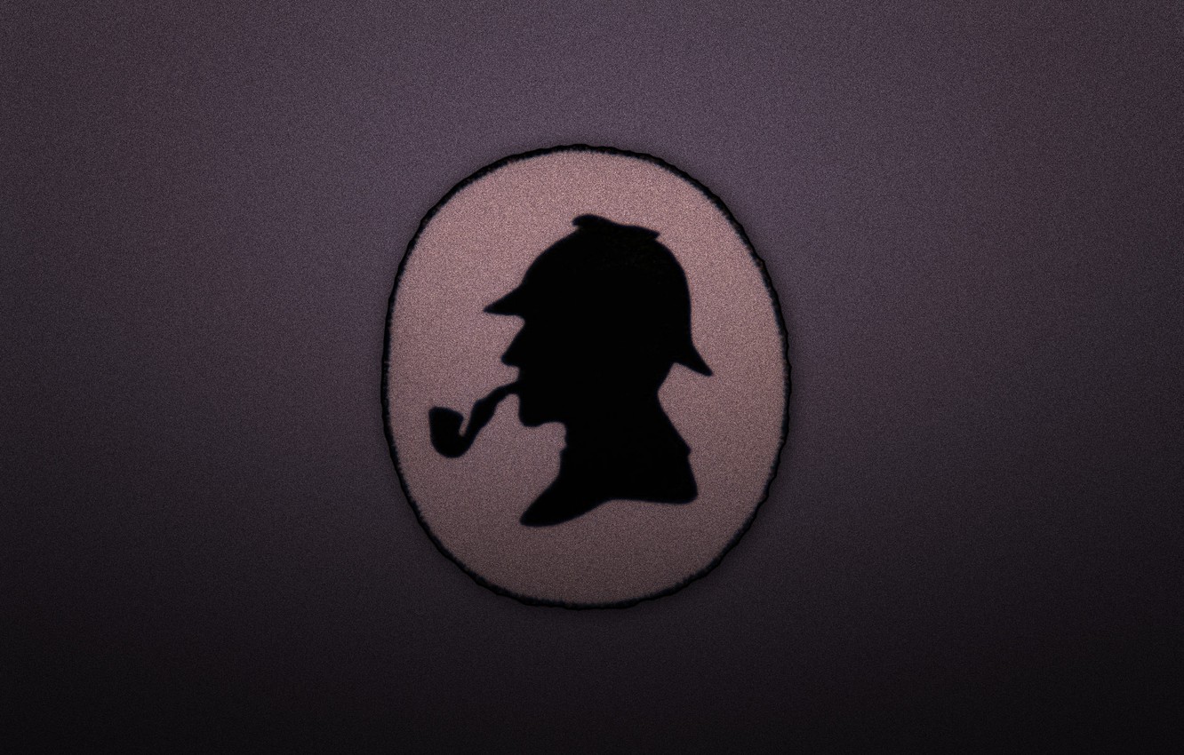 Photo Wallpaper Hat, Tube, Round, Head, Sherlock Holmes, - Sherlock Holmes Wallpaper Hd , HD Wallpaper & Backgrounds