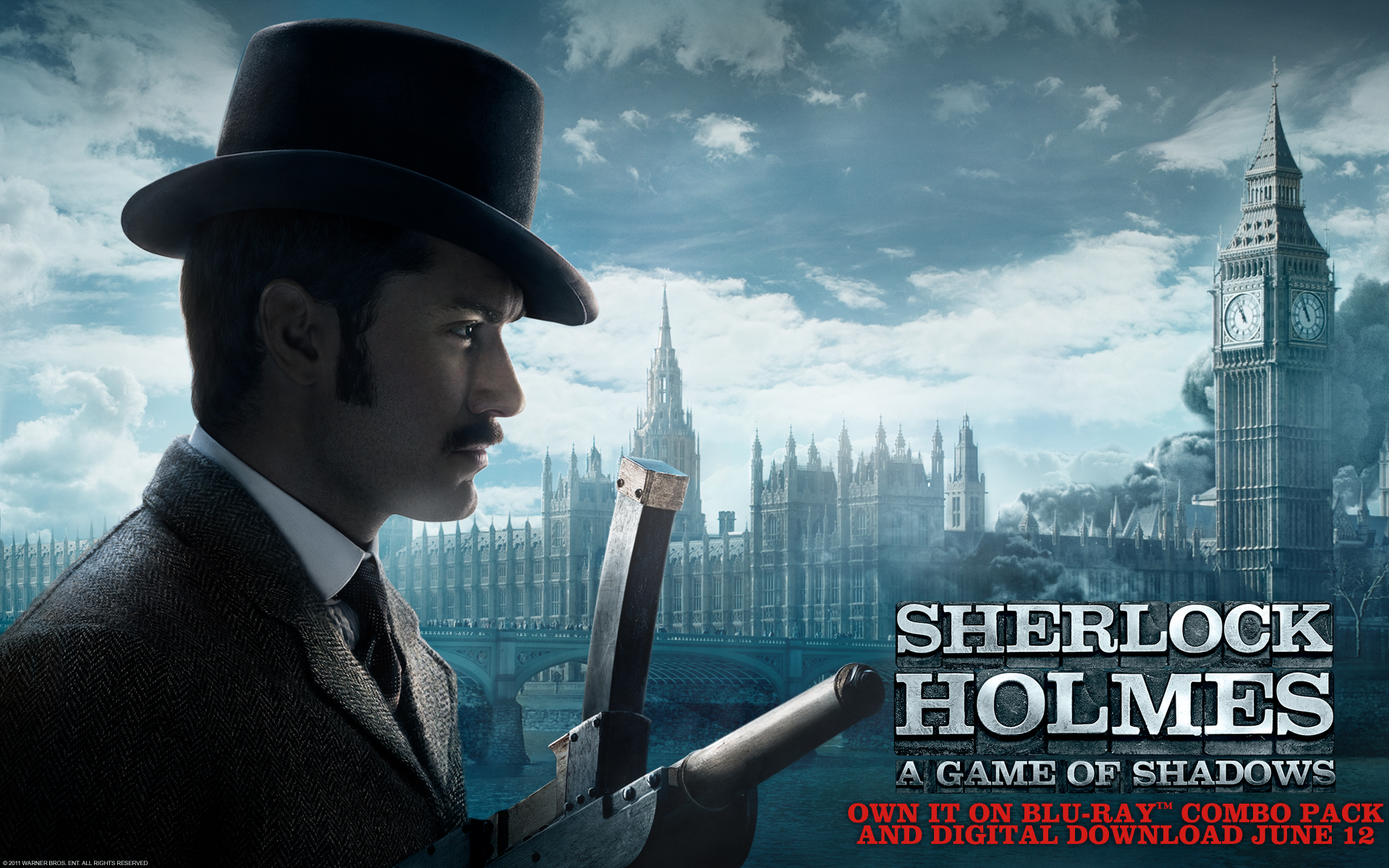 Sherlock Holmes A Game Of Shadows Wallpaper , HD Wallpaper & Backgrounds