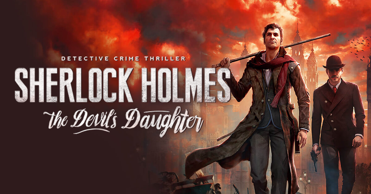 Nice Images Collection - Sherlock Holmes The Devils Daughter Ps4 Ps4 Cover , HD Wallpaper & Backgrounds