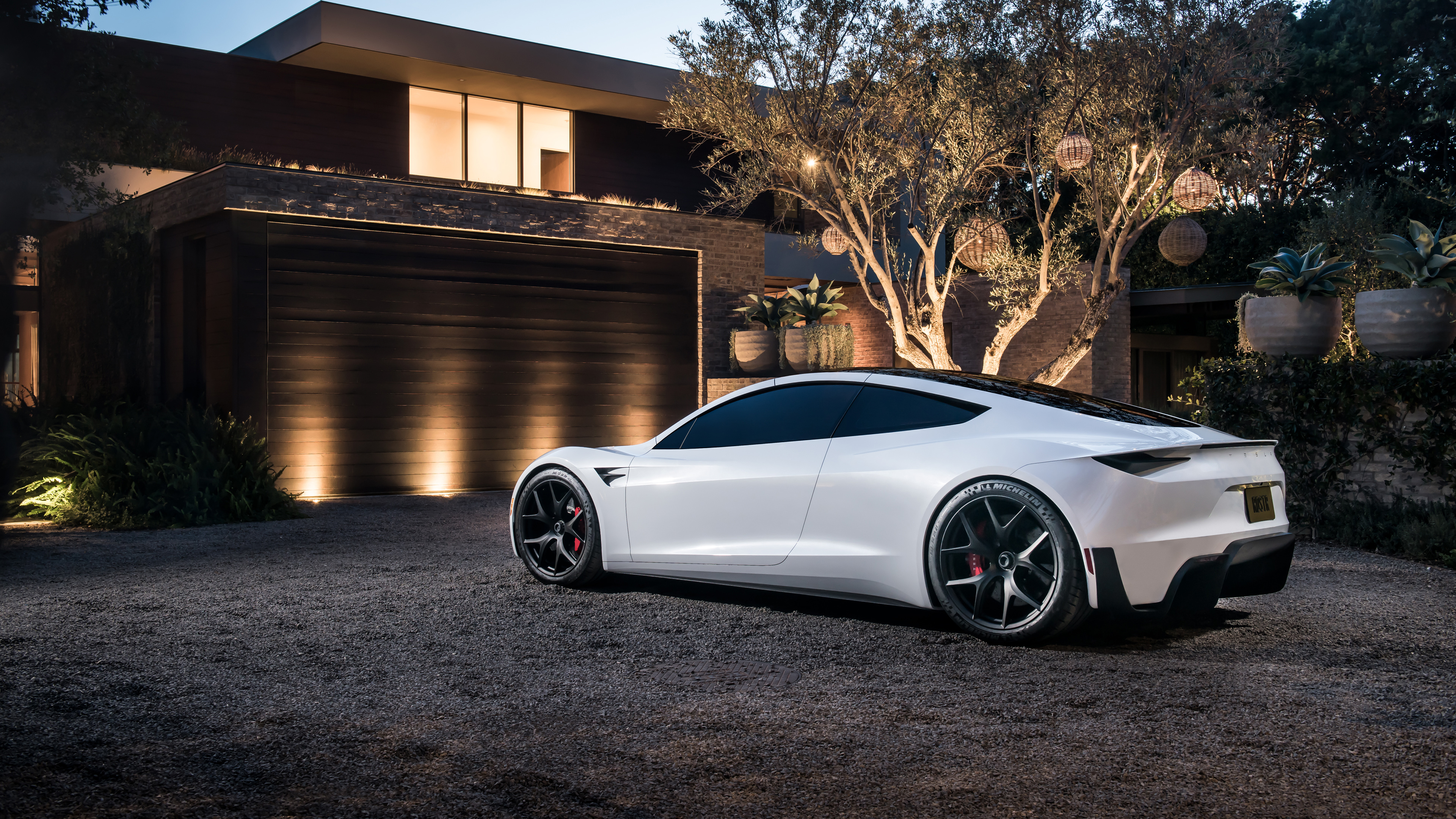 Tesla Roadster , HD Wallpaper & Backgrounds