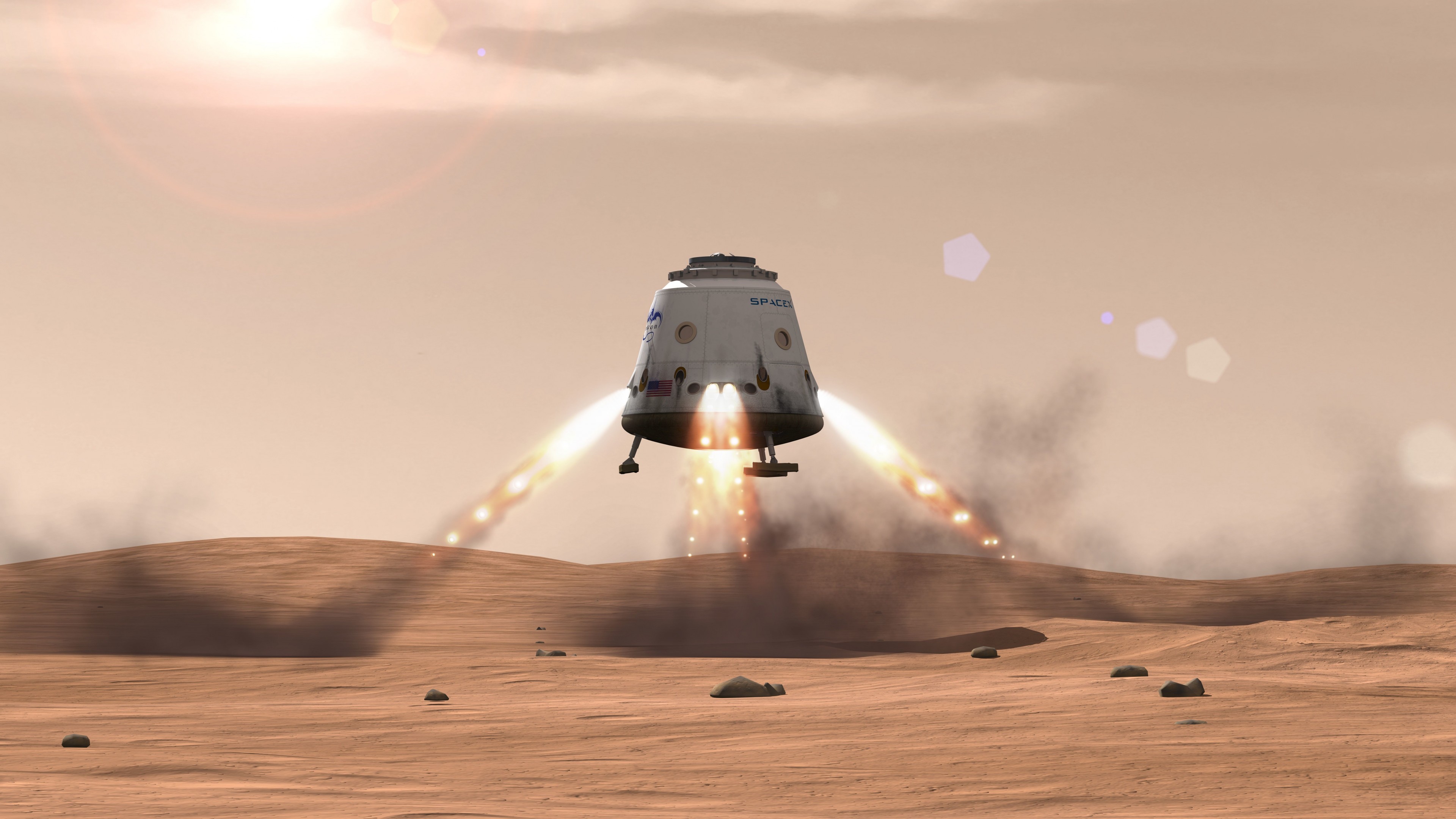 Space Shuttle On Mars , HD Wallpaper & Backgrounds