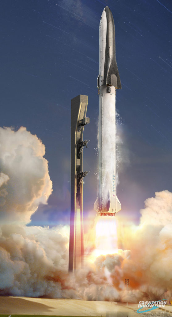 Spacex Big Falcon Rocket , HD Wallpaper & Backgrounds
