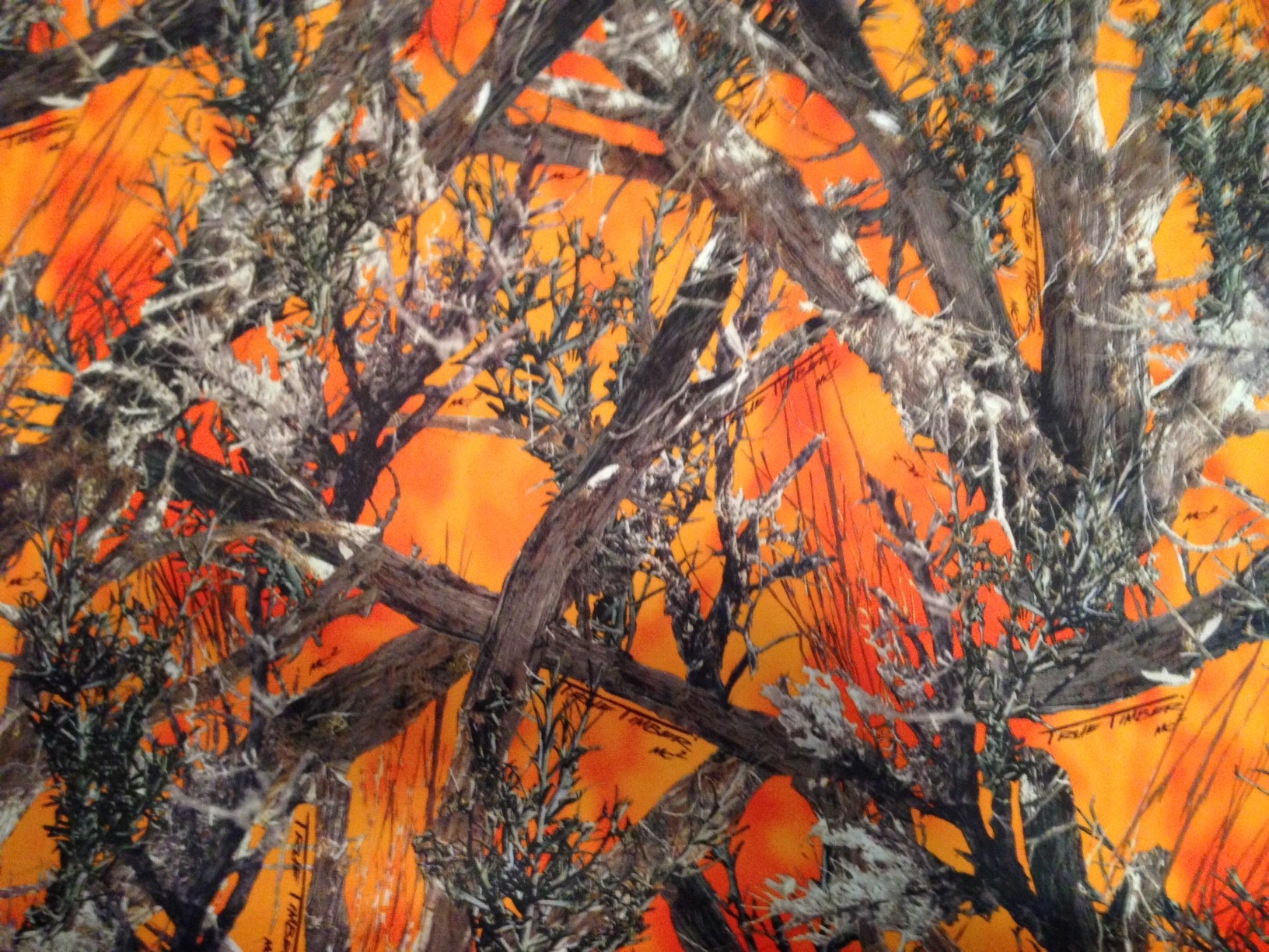 Orange Realtree Camo Background , HD Wallpaper & Backgrounds