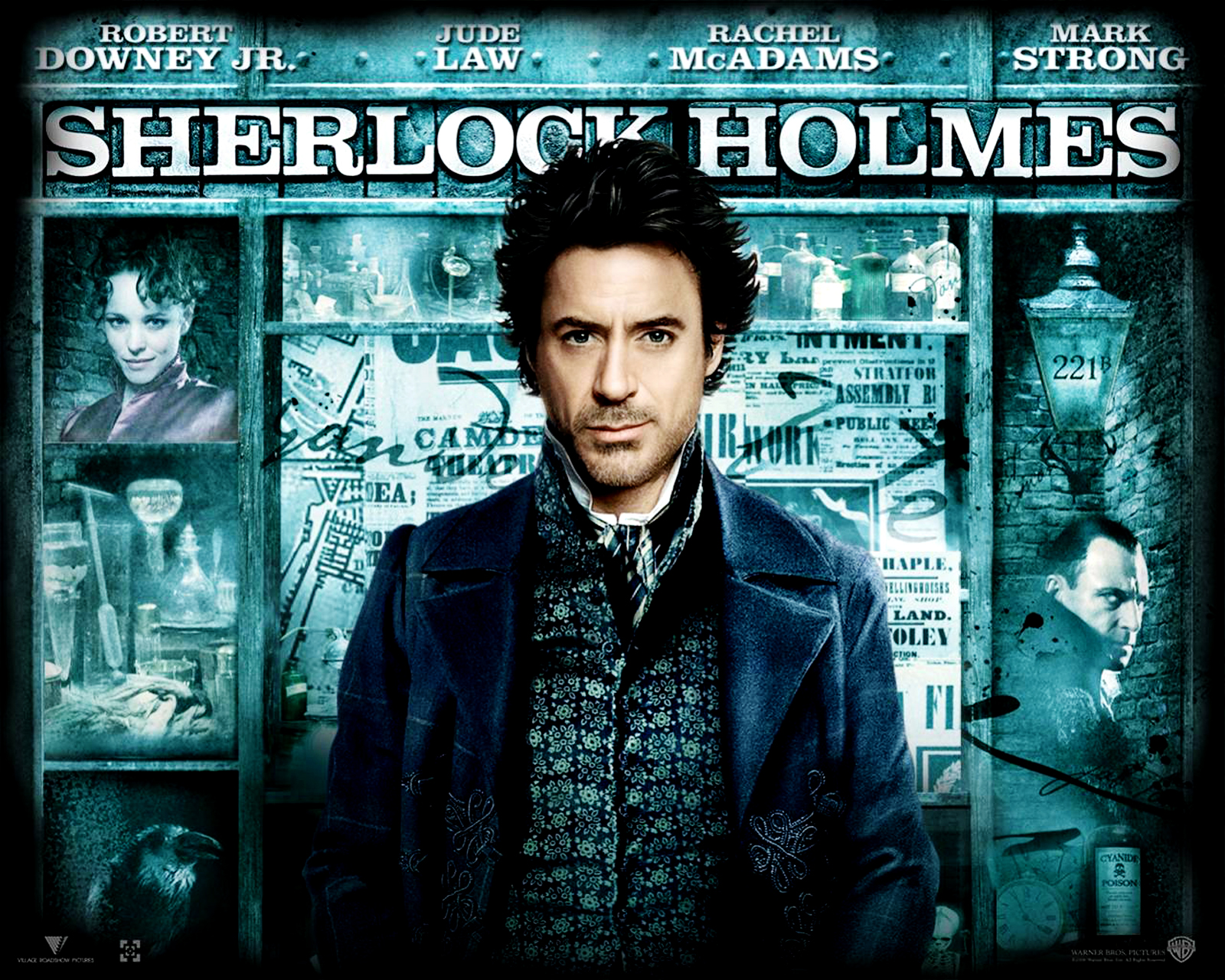 Sherlock Holmes A Game Of Shadows Poster - Robert Downey Jr Sherlock Holmes , HD Wallpaper & Backgrounds
