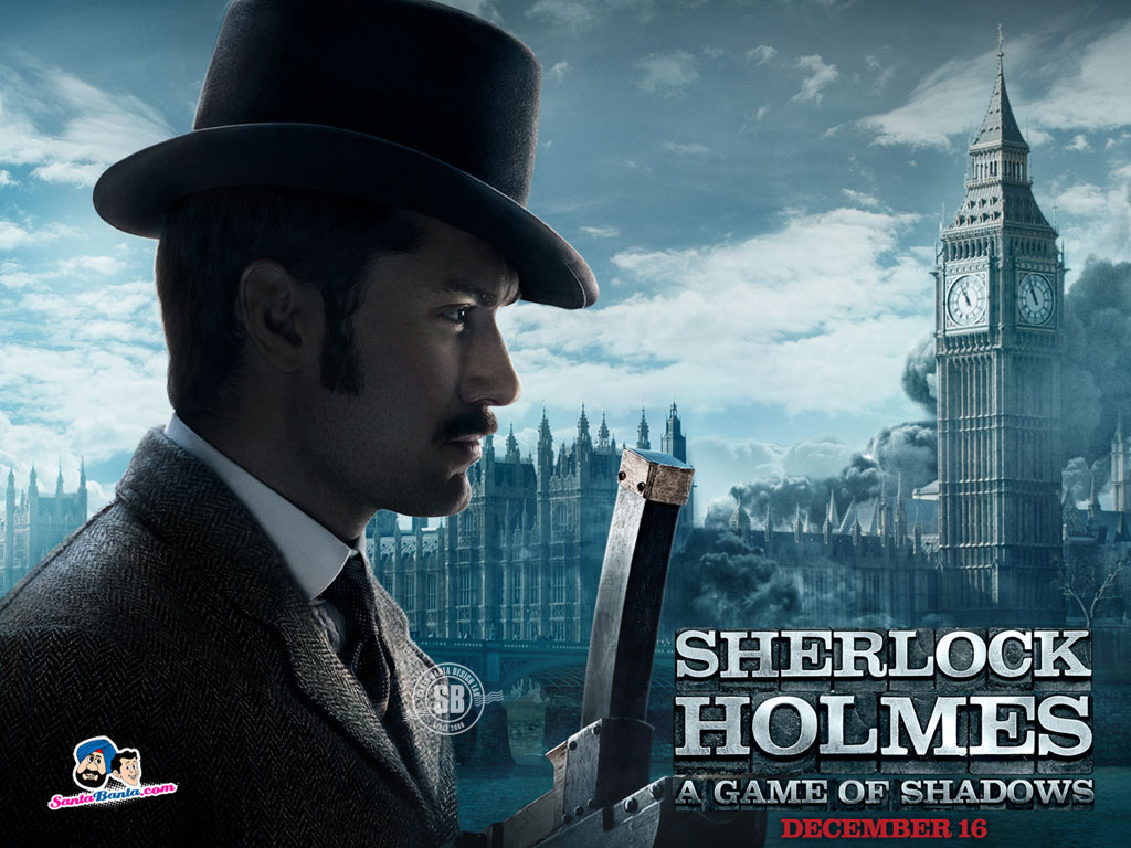 Sherlock Holmes A Game Of Shadows Wallpaper - Sherlock Holmes Movies A Game Of Shadows , HD Wallpaper & Backgrounds
