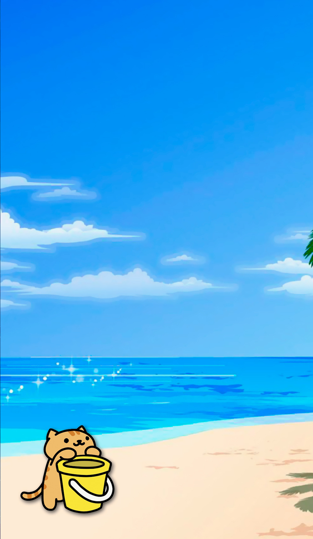 Cartoon Beach Background , HD Wallpaper & Backgrounds