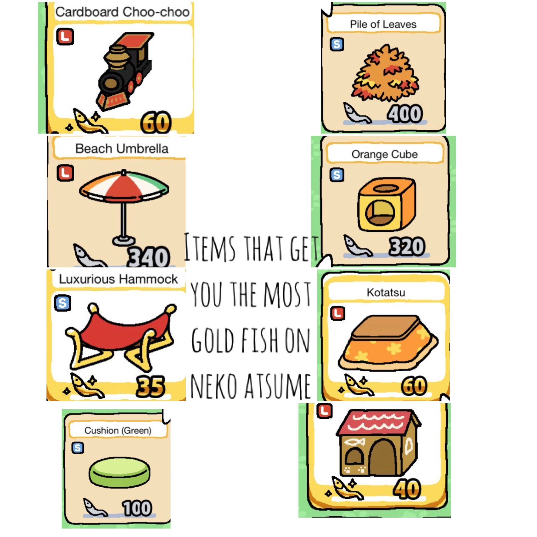 Neko Atsume Items That Give Most Gold Fish , HD Wallpaper & Backgrounds