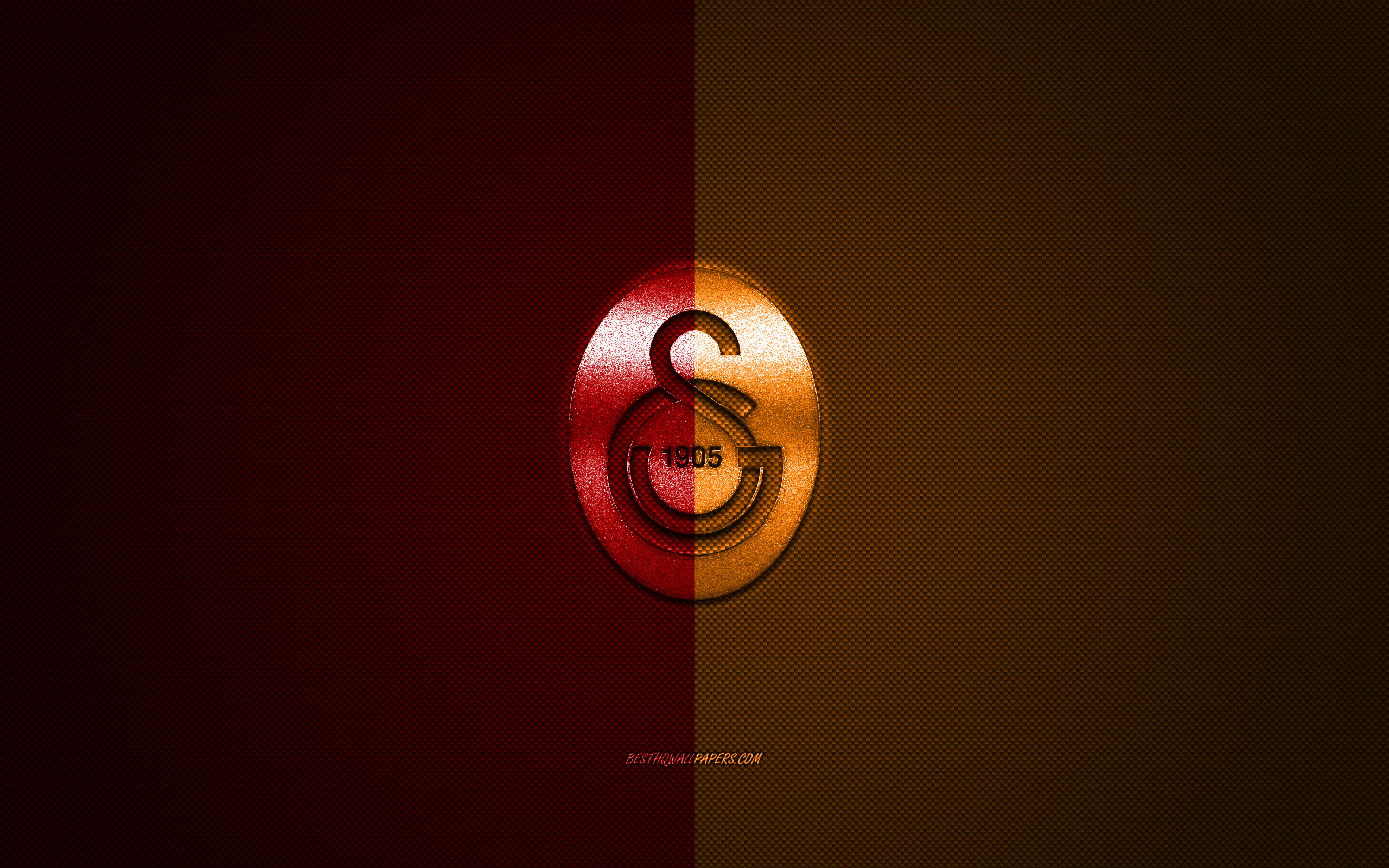 Galatasaray Sk, Turkish Football Club, Maroon Orange - Roma Logo Full Hd , HD Wallpaper & Backgrounds