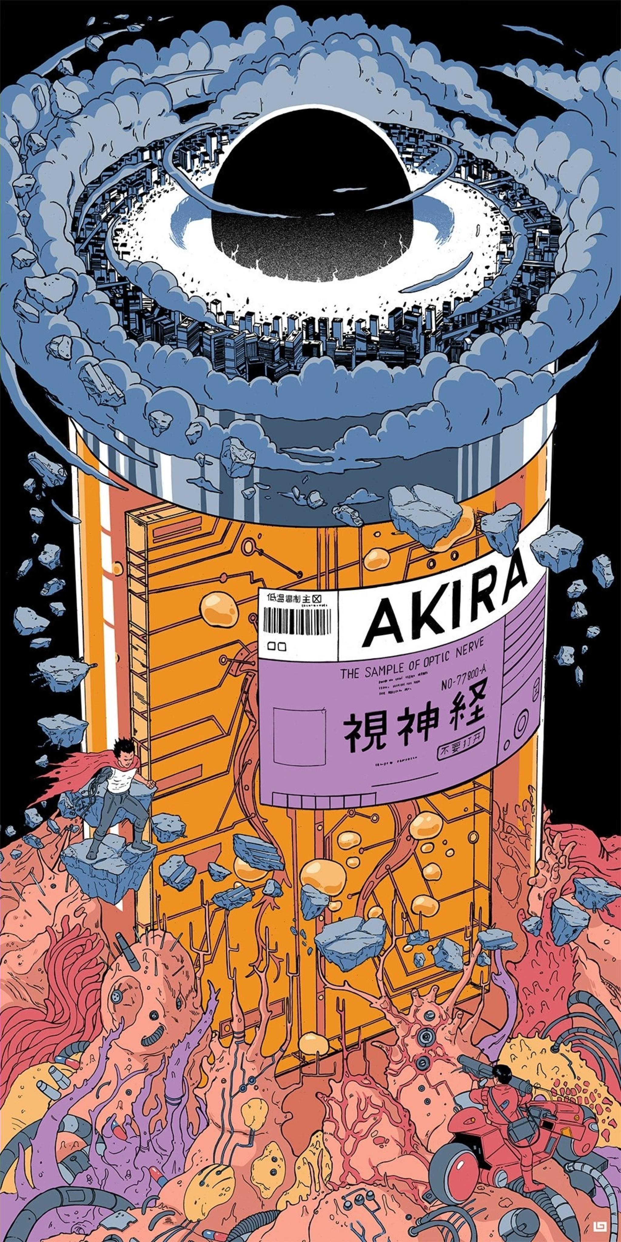 Akira By Laurie Greasley , HD Wallpaper & Backgrounds