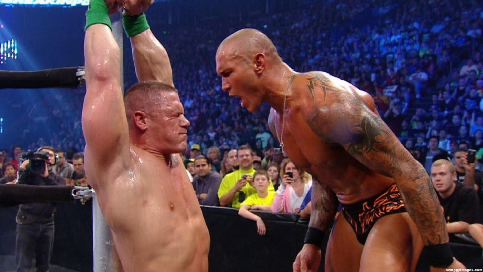 John Cena Vs Randy Orton I Quit Match , HD Wallpaper & Backgrounds