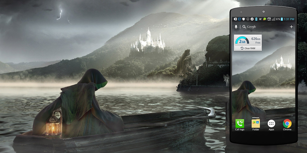 Fantasy Art Creepy Lake , HD Wallpaper & Backgrounds