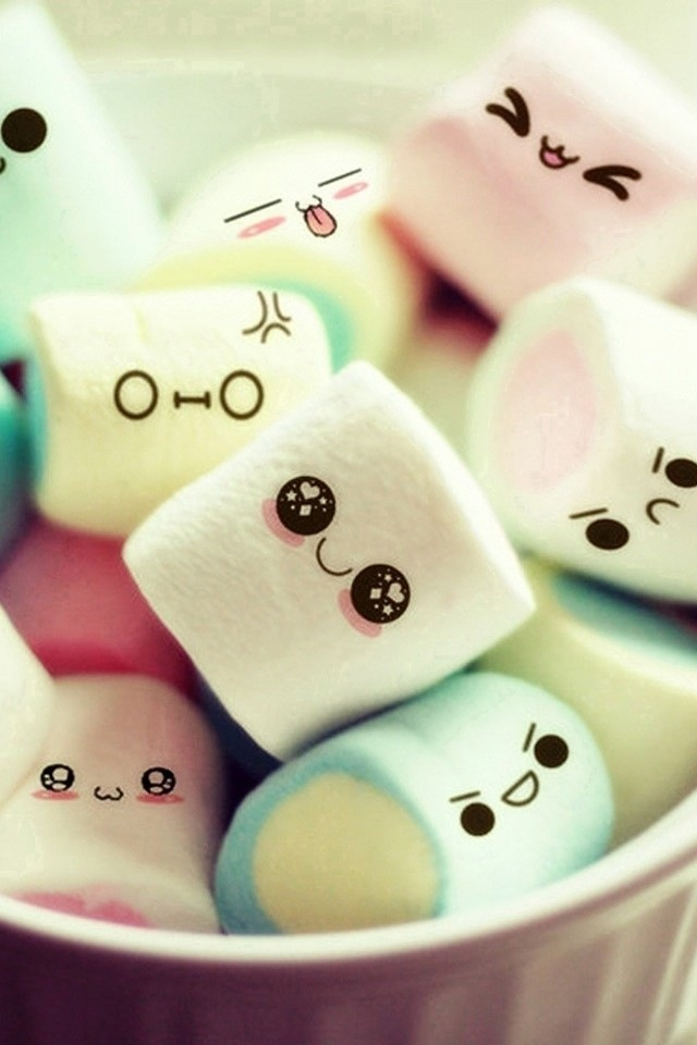 Kawaii Food With Faces , HD Wallpaper & Backgrounds