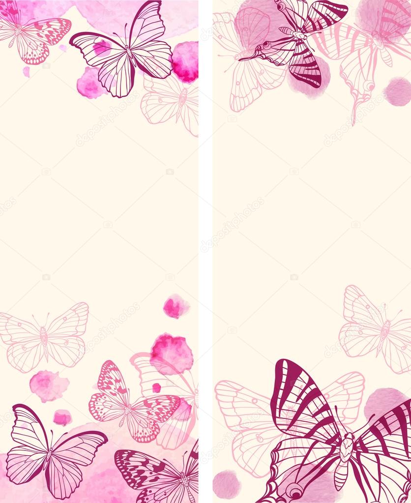 Banderas Verticales Mariposas - Swallowtail Butterfly , HD Wallpaper & Backgrounds