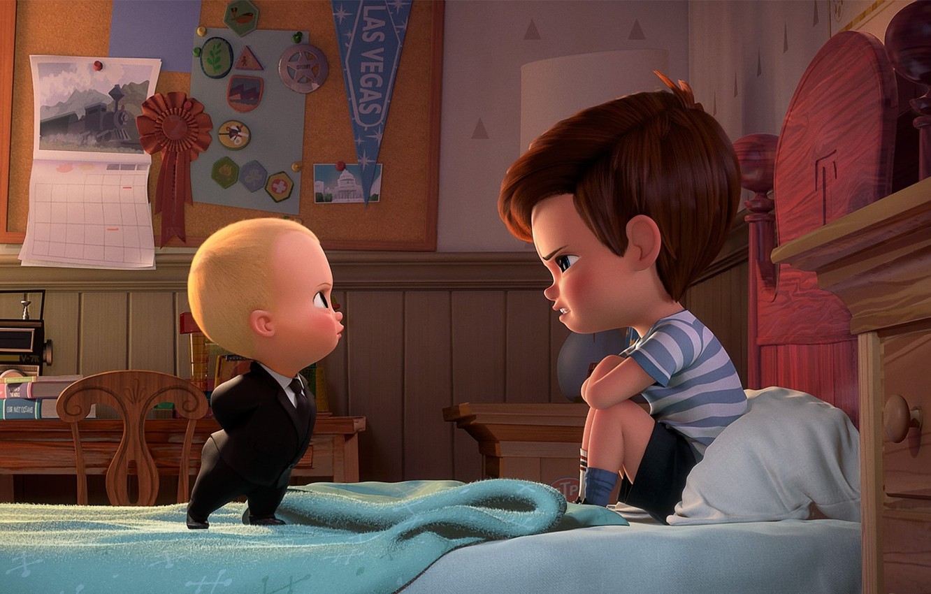 Photo Wallpaper Spy, Boy, Baby, Brothers, Suit, Kid, - Boss Baby , HD Wallpaper & Backgrounds