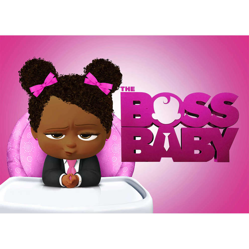 Boss Baby African American Girl , HD Wallpaper & Backgrounds