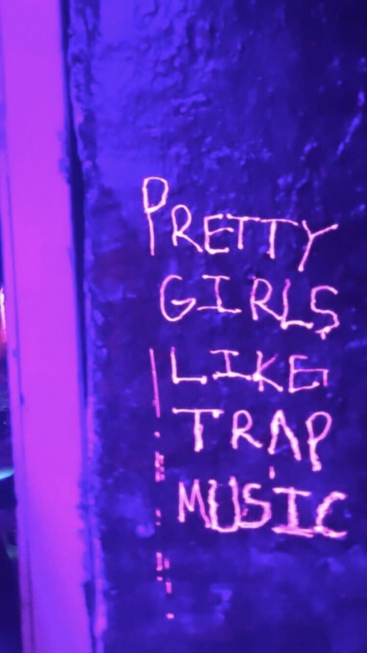 Vsco Freshvibezz Images Aesthetic Music Wallpaper Trap - Pretty Girls Like Trap Music , HD Wallpaper & Backgrounds