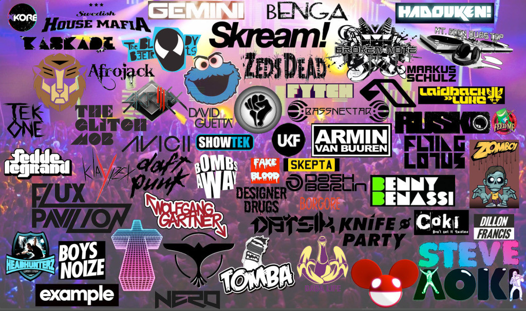 Edm Wallpaper Dubstep Artist Wallpaper - Laptop Tumblr Collage Background , HD Wallpaper & Backgrounds