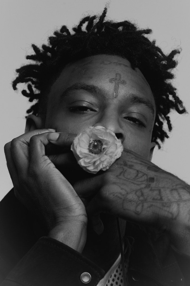 21 Savage Black And White , HD Wallpaper & Backgrounds