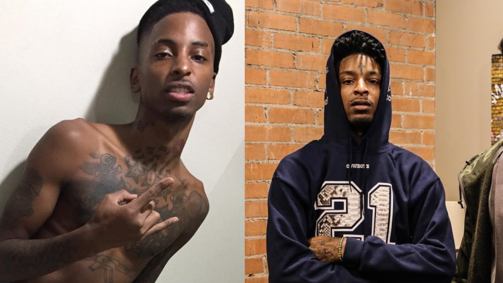 21 Savage Vs - 21 And 22 Savage , HD Wallpaper & Backgrounds
