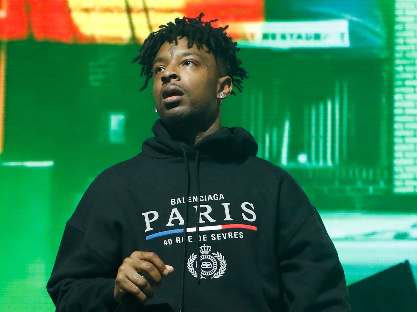 21 Savage Performs On Stage - Normani And 21 Savage , HD Wallpaper & Backgrounds