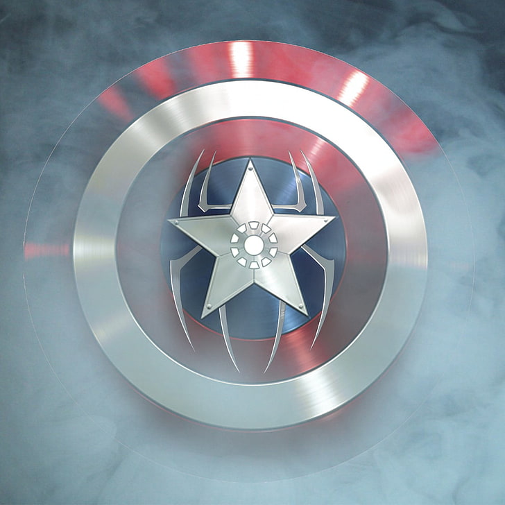 Captain America Shield, Marvel Comics, Symbols, Shape, - Captain America Shield Wallpaper Hd , HD Wallpaper & Backgrounds