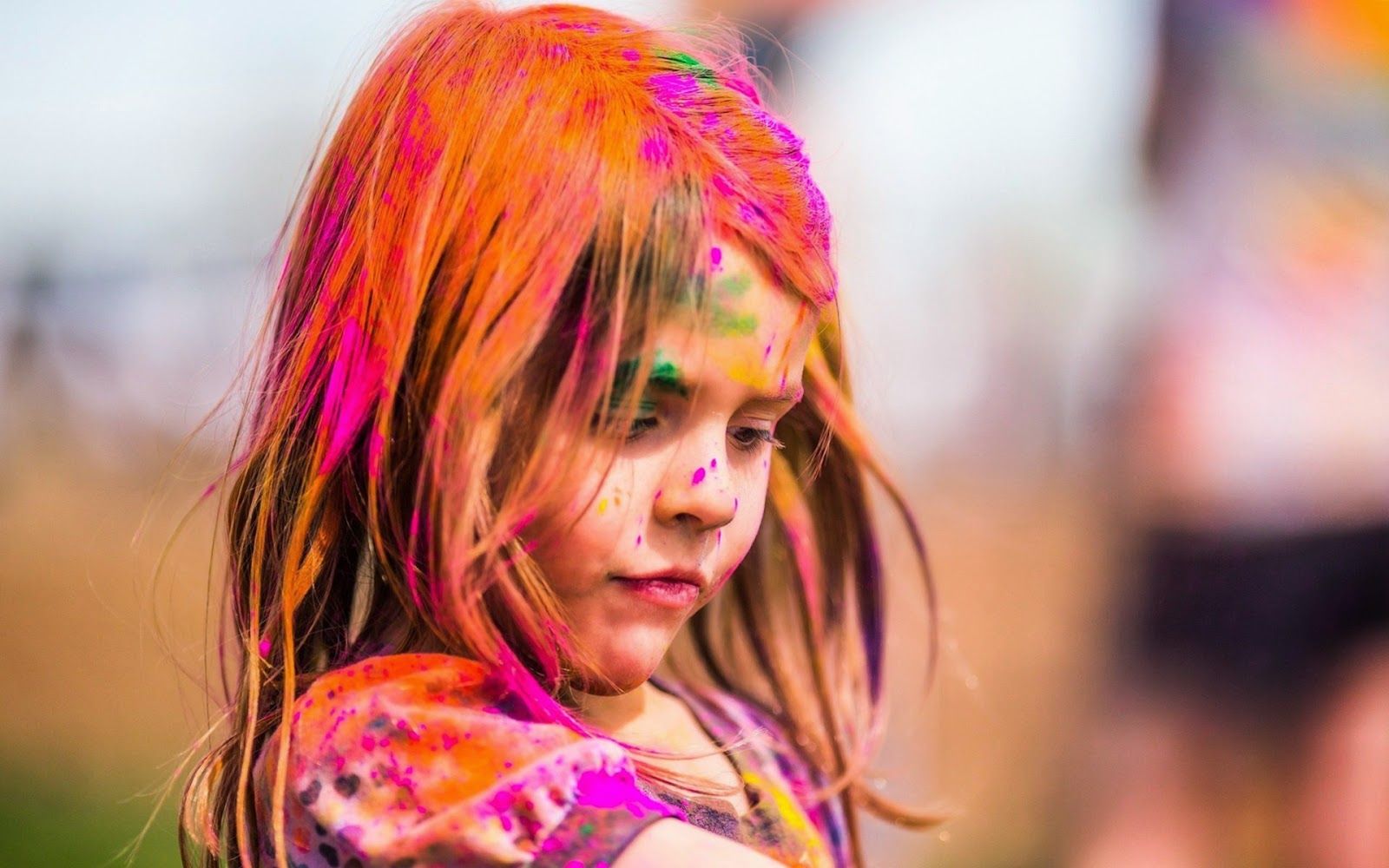 Holi Girl Wallpaper Hd , HD Wallpaper & Backgrounds