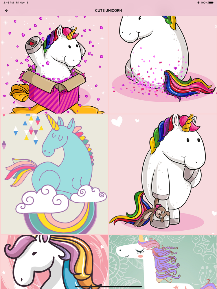 Cute Unicorn Wallpaper Iphone - Cute Unicorn , HD Wallpaper & Backgrounds