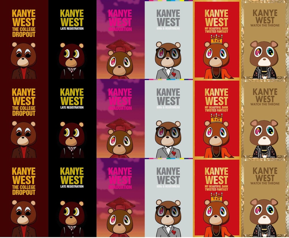 Kanye West Poster Bear , HD Wallpaper & Backgrounds