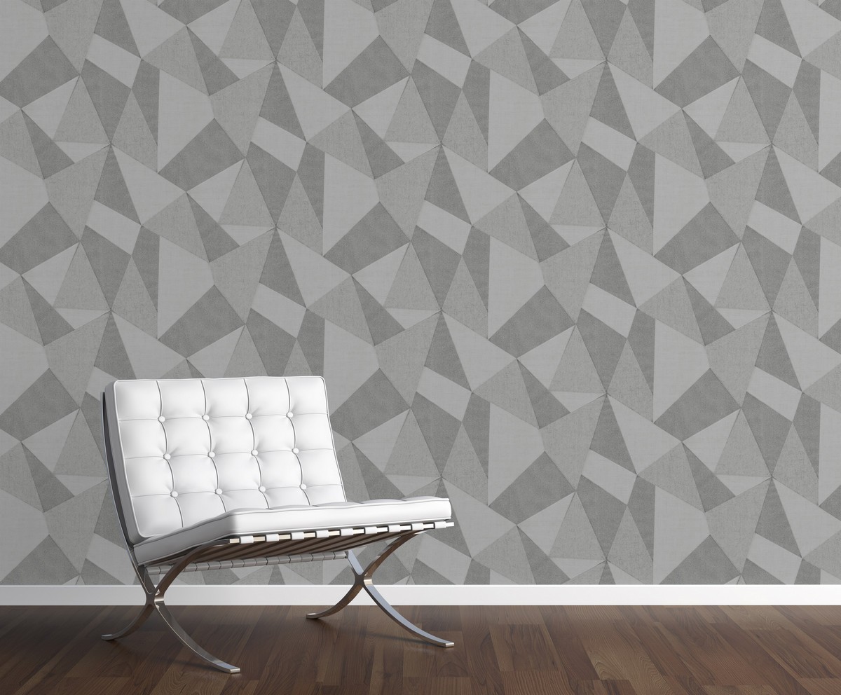 Geo Wallpaper Grey , HD Wallpaper & Backgrounds