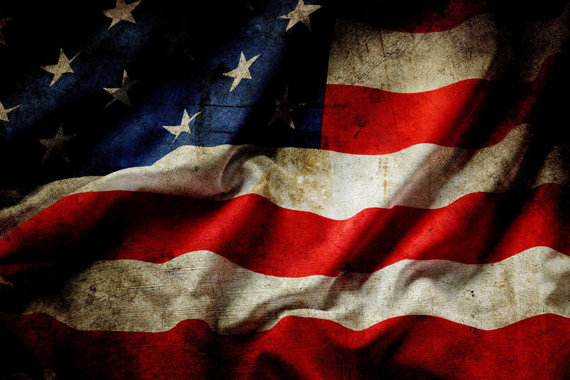American Flag Background 4k , HD Wallpaper & Backgrounds