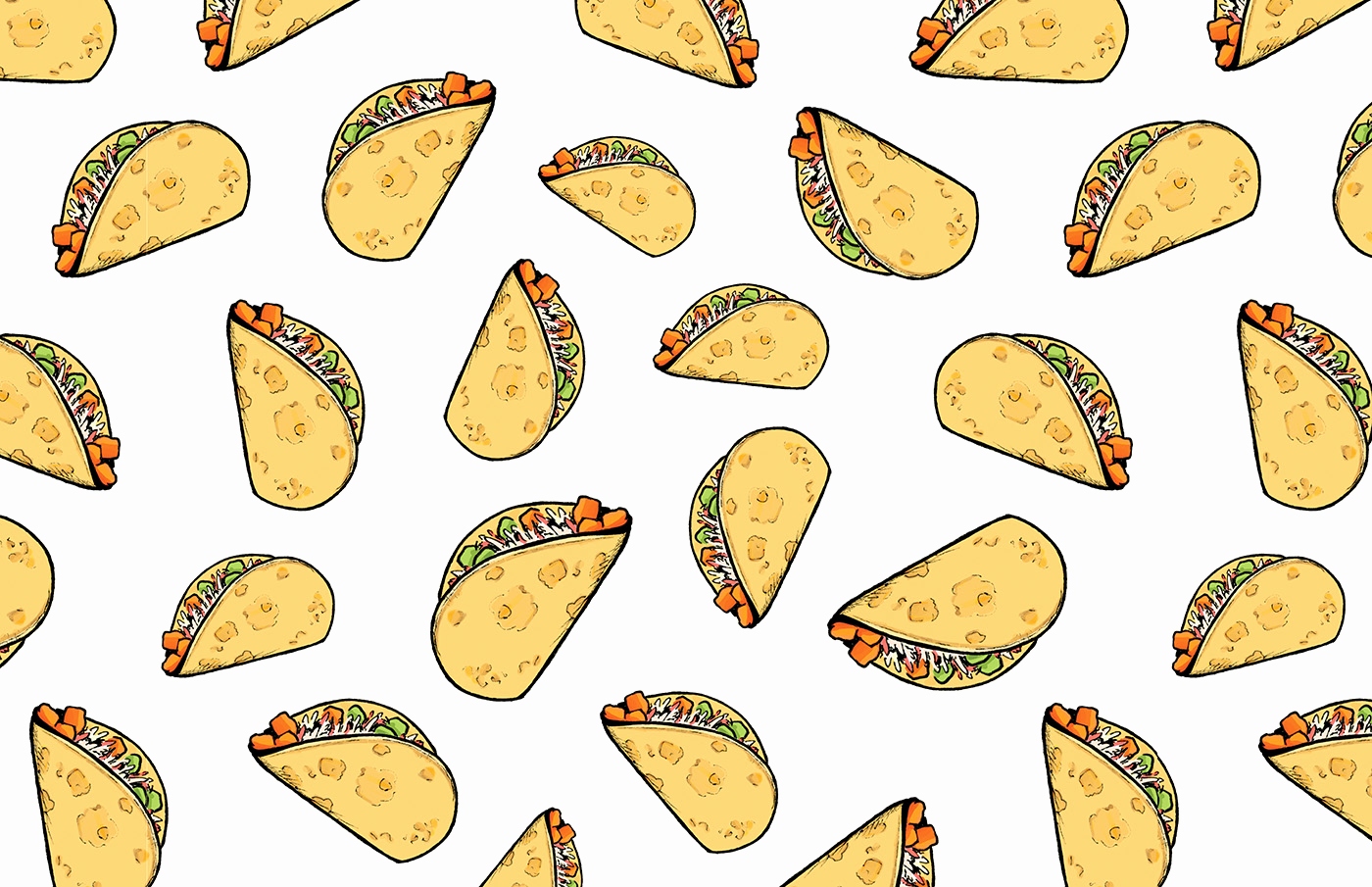 Falling Tacos , HD Wallpaper & Backgrounds