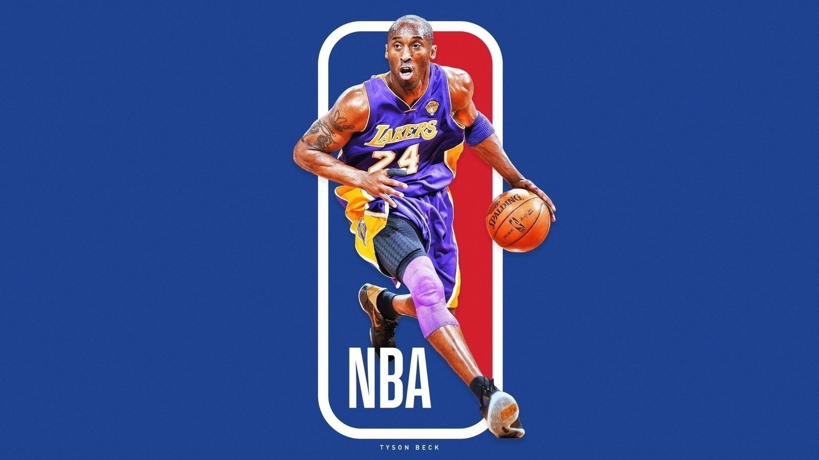 Kobe As Nba Logo , HD Wallpaper & Backgrounds