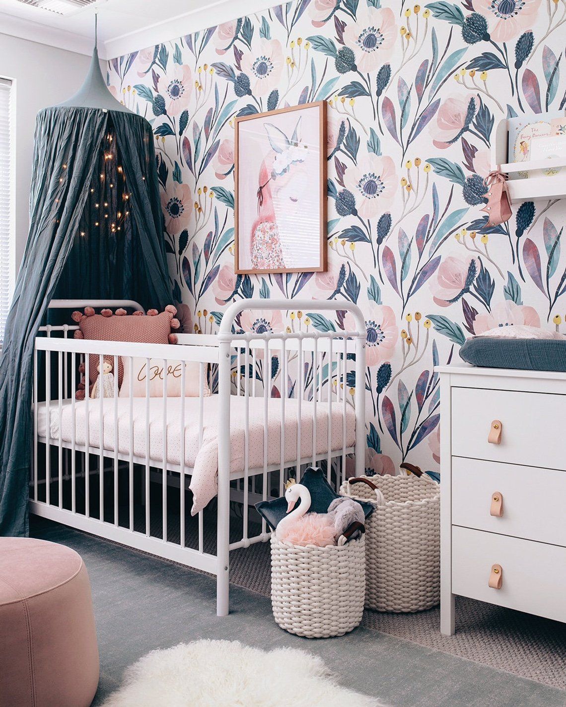 Baby Girl Nursery , HD Wallpaper & Backgrounds