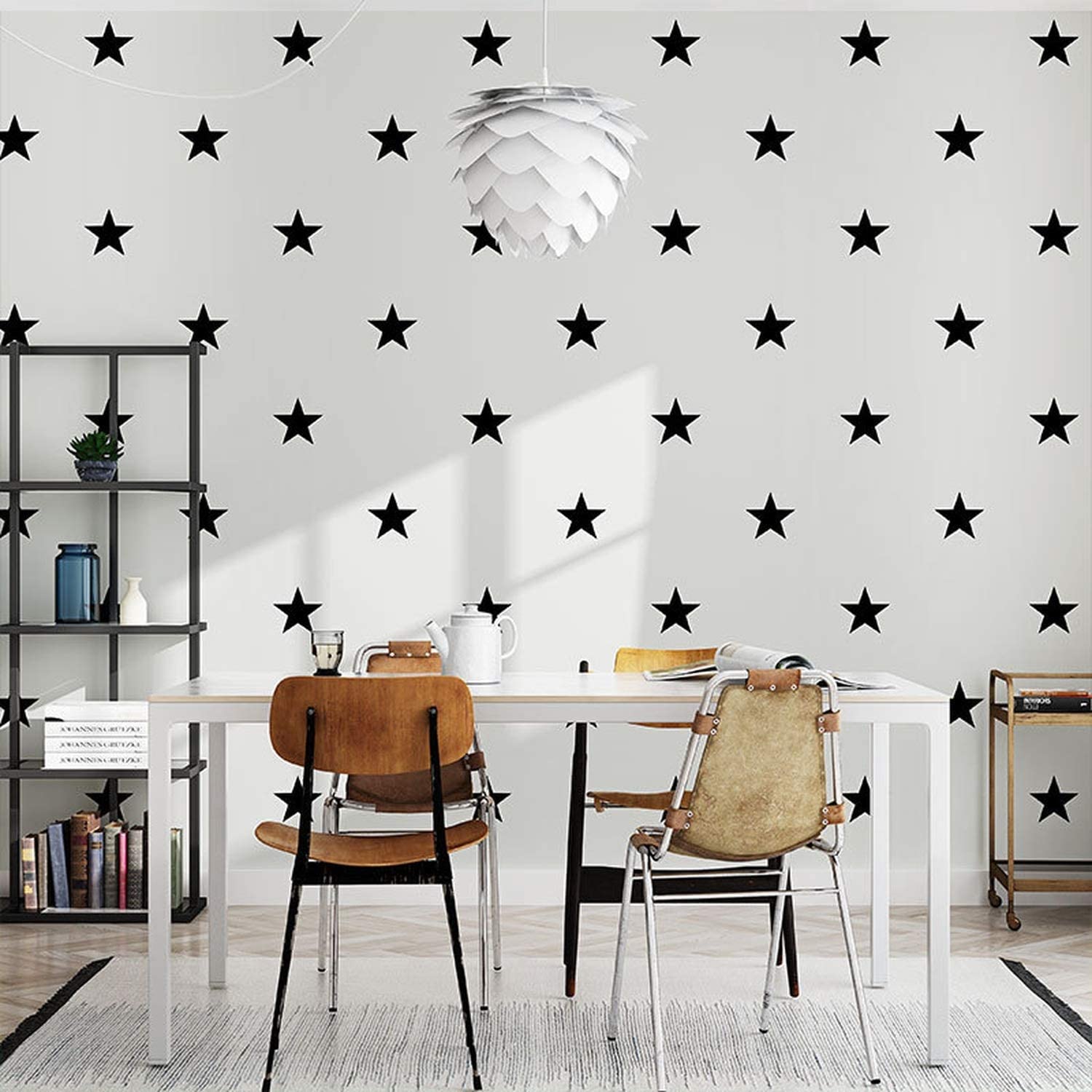 Kids Room Wallpaper White And Black , HD Wallpaper & Backgrounds