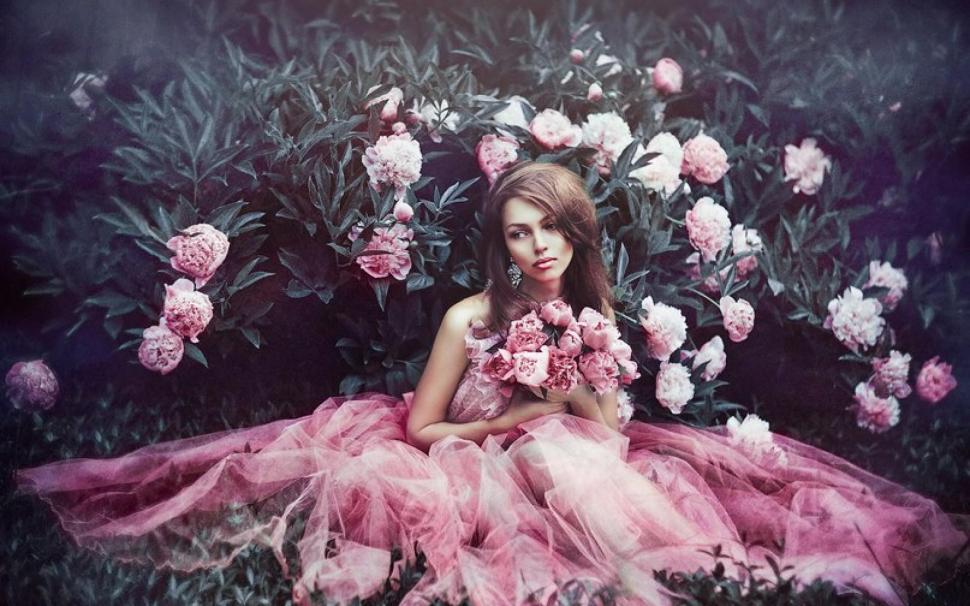 Elegant Girl In Pink Wallpaper,elegant Hd Wallpaper,dress - لباس صورتی برای والپیپر , HD Wallpaper & Backgrounds