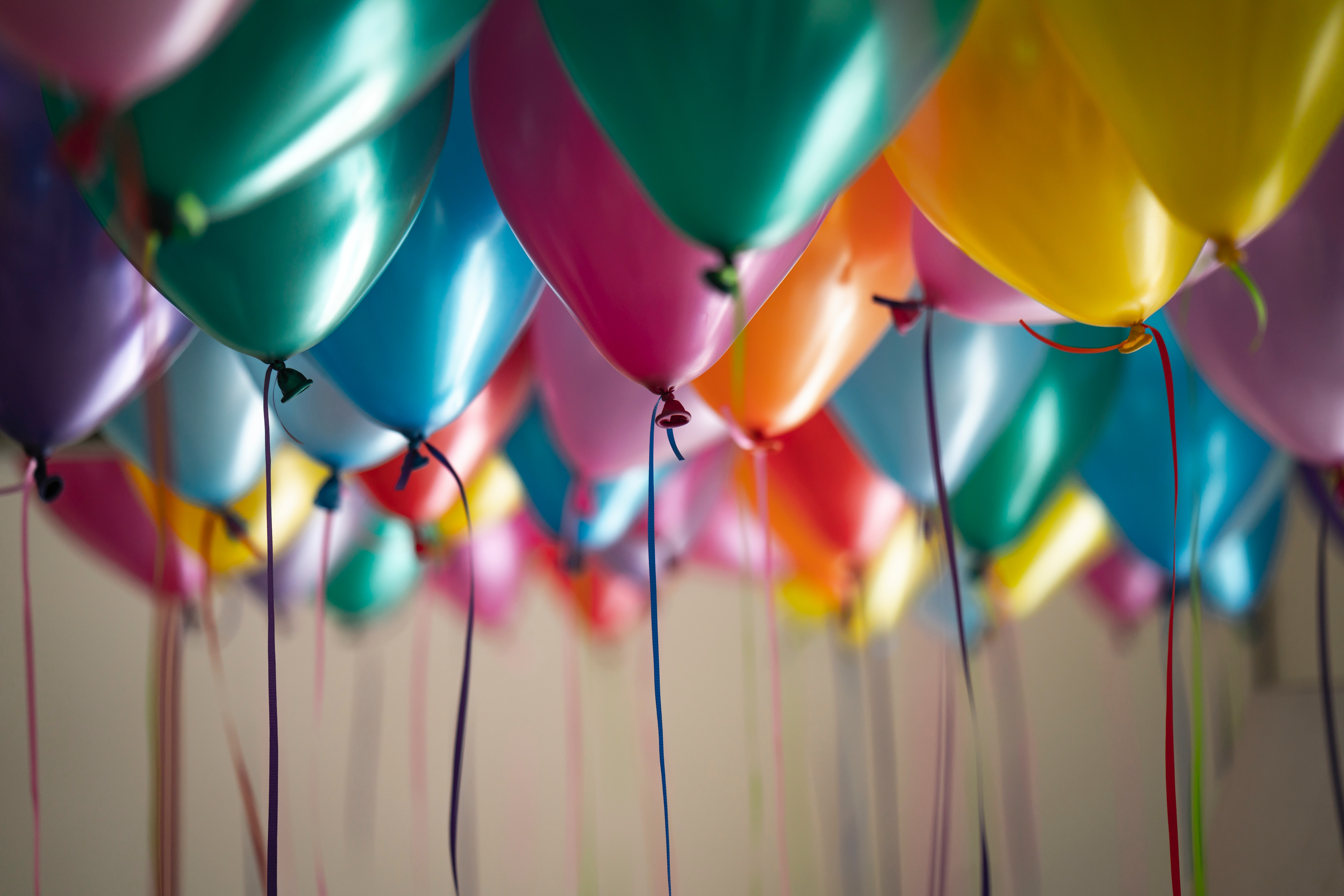Birthday Balloons , HD Wallpaper & Backgrounds