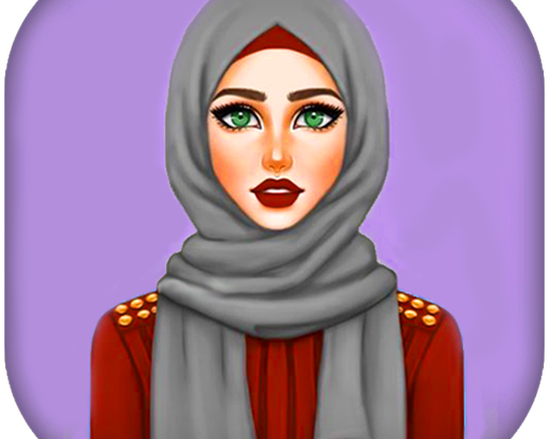 Girl With Hijab Drawing , HD Wallpaper & Backgrounds