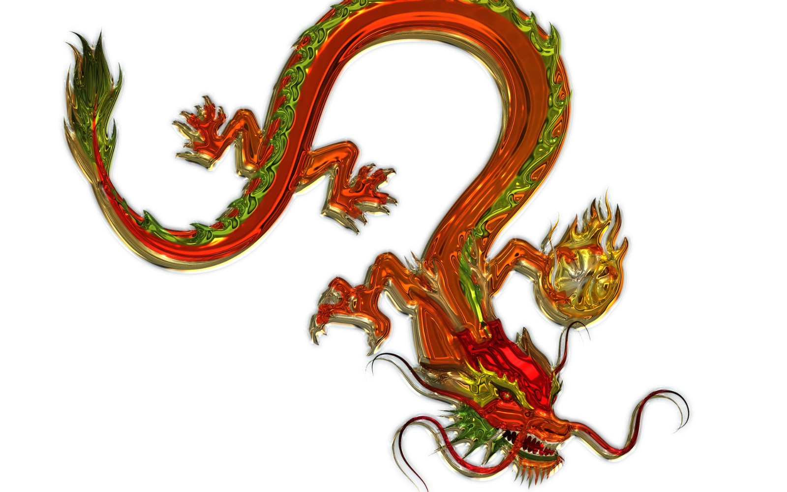 Wallpaper Ular Bergerak - Dragon Chino Png , HD Wallpaper & Backgrounds