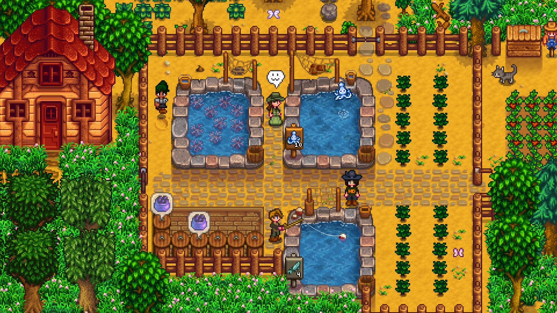 Stardew Valley Update - Stardew Valley Fish Pond , HD Wallpaper & Backgrounds