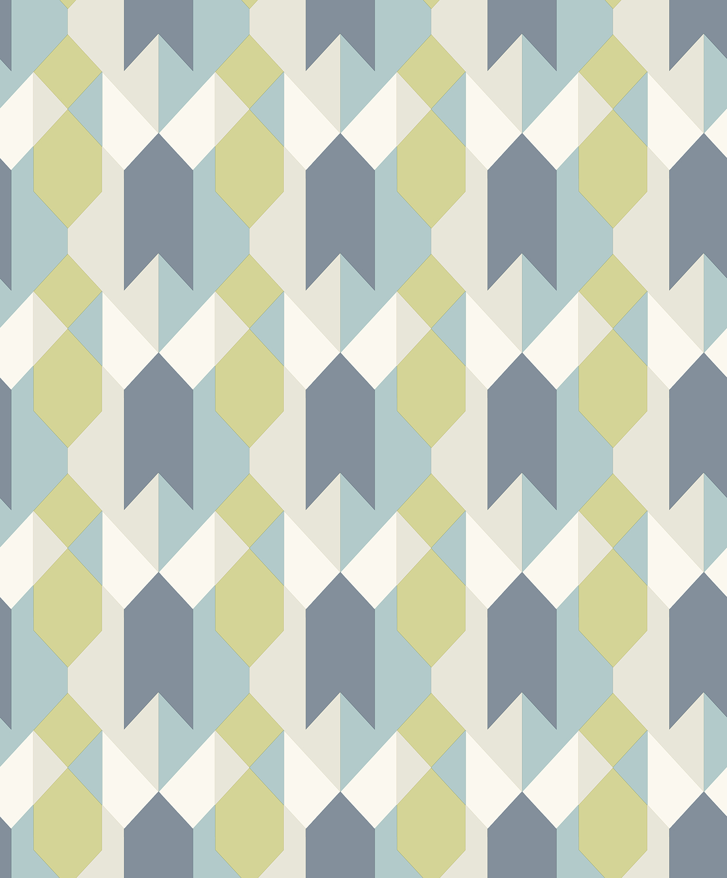 Coloroll Copenhagen Blue Geometric Wallpaper - Wallpaper , HD Wallpaper & Backgrounds