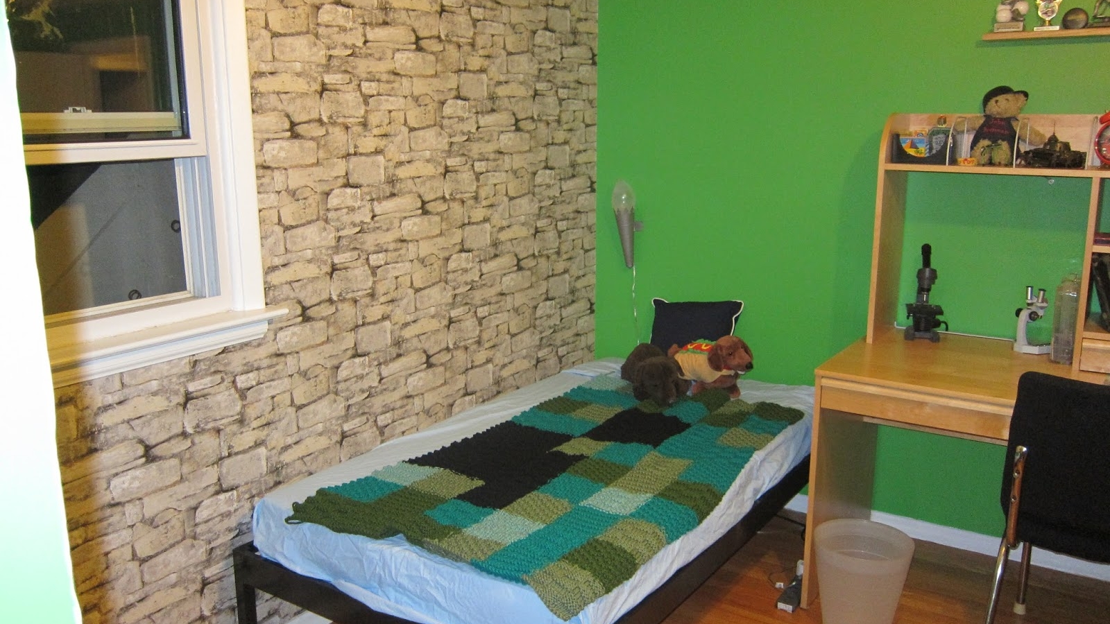 Displaying Images For Minecraft Bedroom Wallpaper - Bedroom , HD Wallpaper & Backgrounds