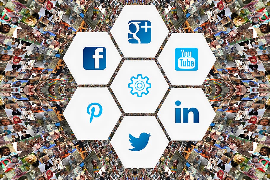 Social Media, Faces, Photo Album, Social Networks, - Facebook , HD Wallpaper & Backgrounds