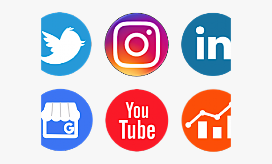 Clipart Wallpaper Blink - Social Media Icons Hd , HD Wallpaper & Backgrounds
