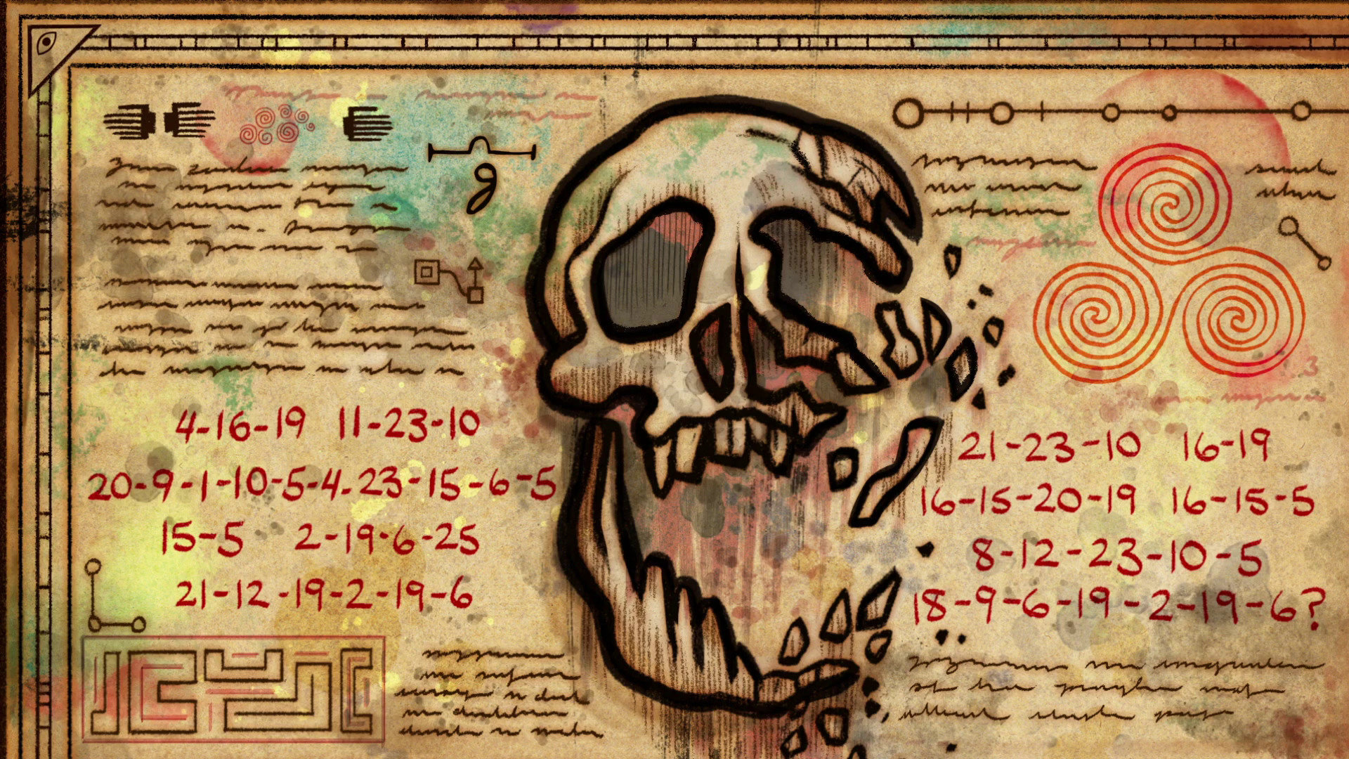 Free Gravity Falls High Quality Wallpaper Id - Gravity Falls Cryptograms , HD Wallpaper & Backgrounds