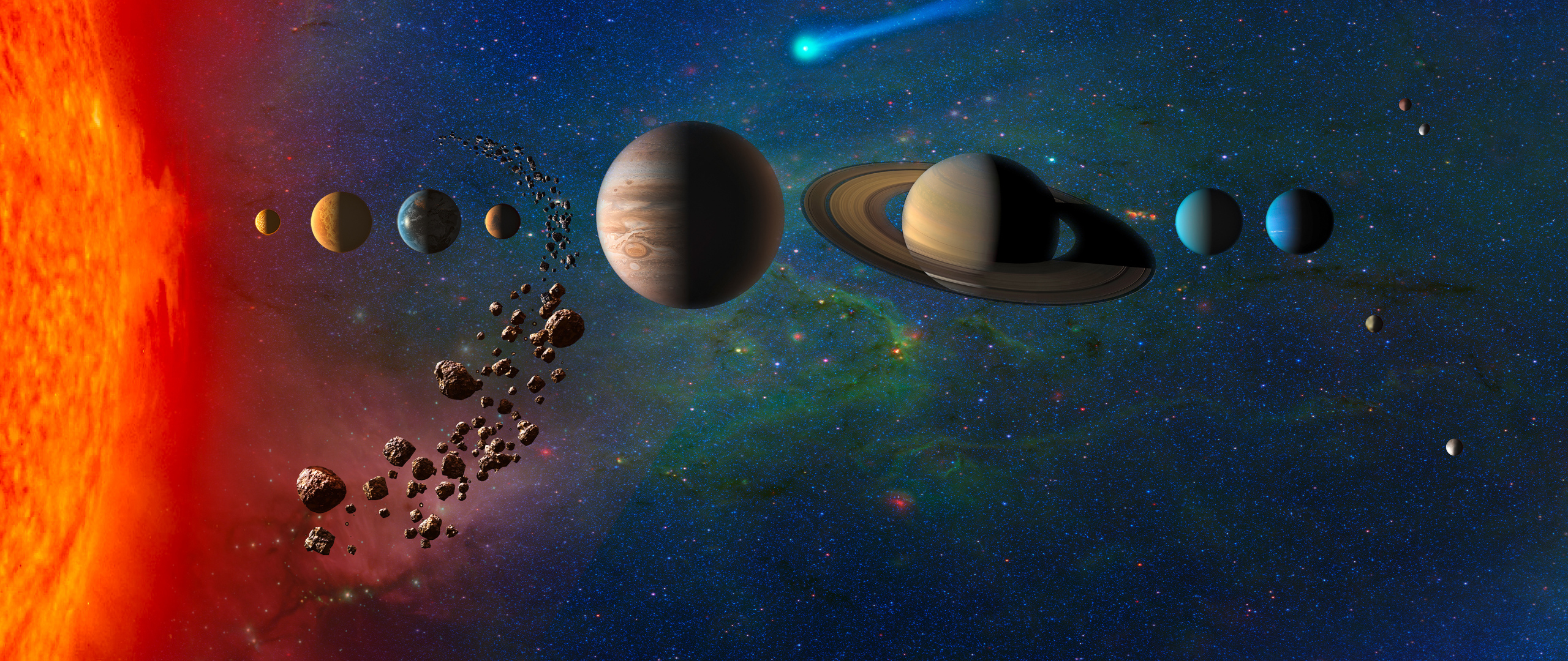 Solar System , HD Wallpaper & Backgrounds