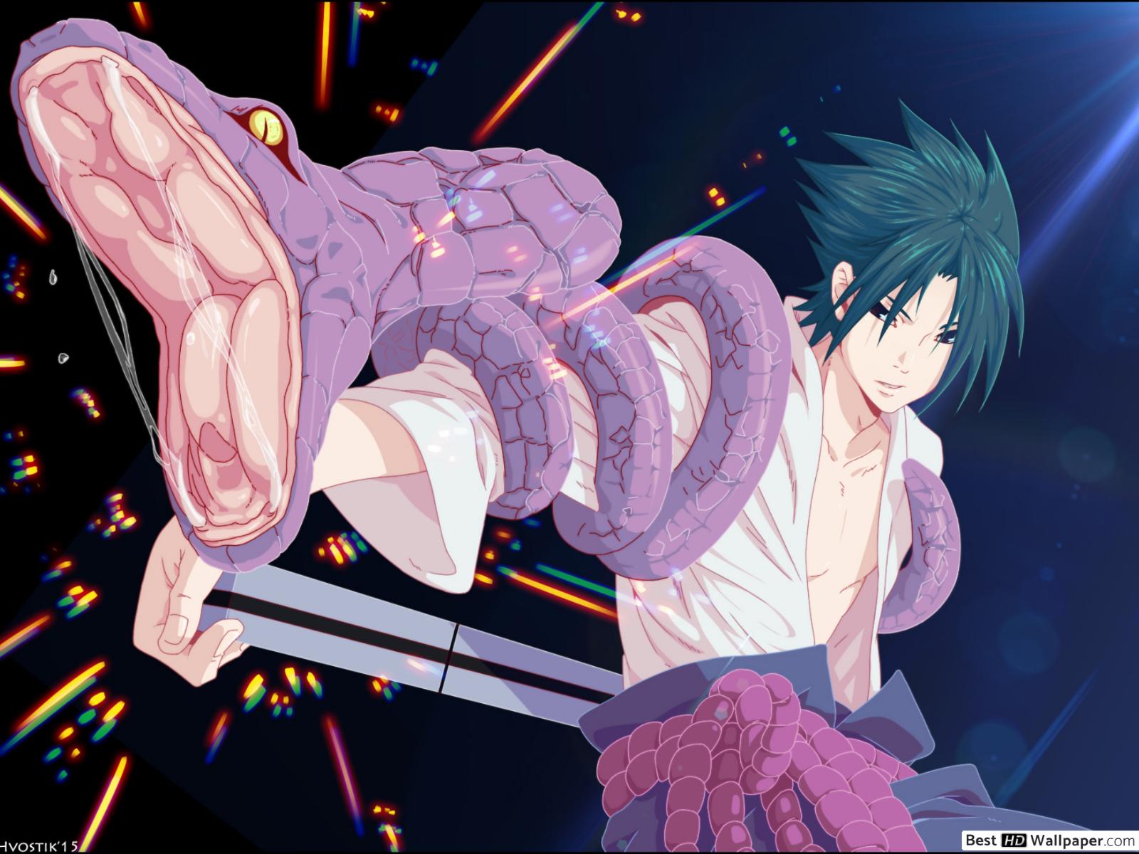 Sasuke Snake Hd , HD Wallpaper & Backgrounds